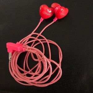 Coach earbuds